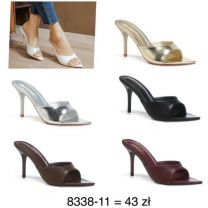 Klapki na obcasie (36-41/12P)