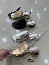 Klapki na obcasie (36-41/12P)