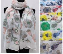 Szaliki damskie (uniwersalny/12szt)