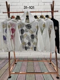 Bluzy z kapturem damskie (S-XL/10szt)