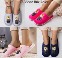 Kapcie zakryte palce damskie  (36-41/36P)