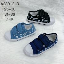 Trampki na rzepy chłopięce (25-30/24P)