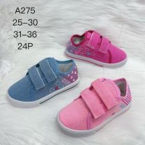 Trampki na rzepy dziewczynka (25-30/24P)