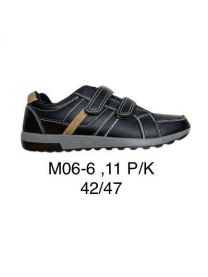 Buty sportowe na rzepy męskie (42-47/11P)