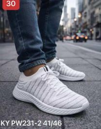 Buty sportowe wiązane męskie (41-46/12P)