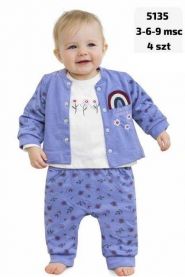 Komplet Dziecięce Turecka (3-9M/12kpt)