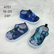 Trampki na rzepy chłopięce (19-24/24P)