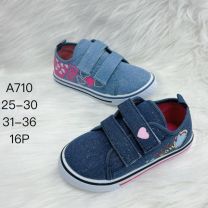 Trampki na rzepy dziewczynka (25-30/16P)