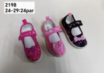 Trampki na rzepy dziewczynka (24-29/24P)