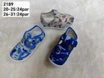 Trampki na rzepy chłopięce (20-25/24P)