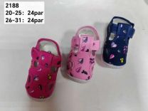 Trampki na rzepy dziewczynka (20-25/24P)