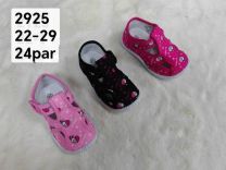 Trampki na rzepy dziewczynka (22-29/24P)