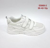 Buty sportowe na rzepy damskie (36-42/12P)