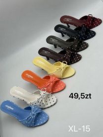 Klapki na obcasie (36-41/12P)