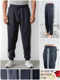 Spodnie dresowe męskie (3XL-7XL/12szt)