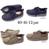 Buty sportowe wiązane męskie (40-46/12p)