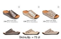 Klapki na koturnie (36-41/8P)