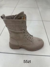 Botki na płaskim  (36-41/12P)