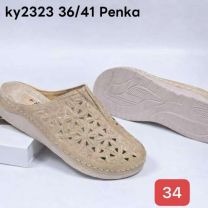 Klapki zakryte palce damskie (36-41/12P)