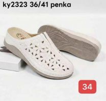 Klapki zakryte palce damskie (36-41/12P)