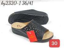 Klapki na koturnie (36-41/12P)