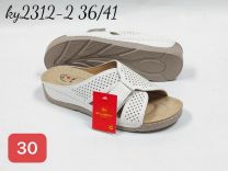 Klapki na koturnie (36-41/12P)