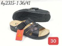 Klapki na koturnie(36-41/12P)