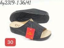 Klapki na koturnie (36-41/12P)