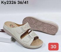 Klapki na koturnie(36-41/12P)