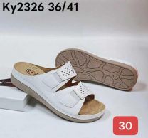 Klapki na koturnie (36-41/12P)