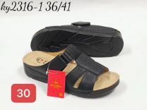 Klapki na koturnie (36-41/12P)