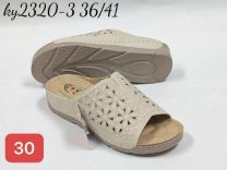 Klapki na koturnie (36-41/12P)