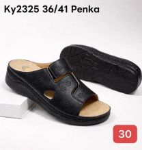 Klapki na koturnie (36-41/12P)