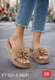 Klapki na płaskim (36-41/12P)