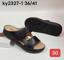 Klapki na koturnie (36-41/12P)