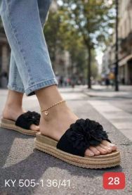 Klapki na płaskim (36-41/12P)