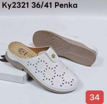 Klapki zakryte palce damskie (36-41/12P)