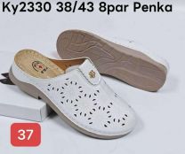 Klapki zakryte palce damskie (38-43/8P)