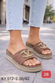 Klapki na płaskim (36-42/12P)