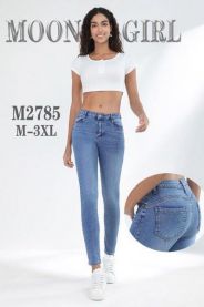 Spodnie jeans damskie (M-3XL/12szt)