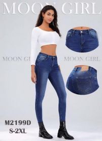 Spodnie jeans damskie (S-2XL/10szt)