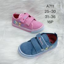 Trampki na rzepy dziewczynka (20-25/16P)