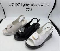 GOODIN_Sandały Na Koturnie (36-41/8P)