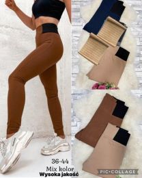 Spodnie ekoskóra damskie (36-44/15szt)