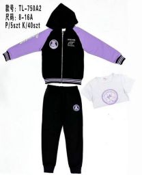 Komplet dziewczęcy (8-16LAT/5kompletów)