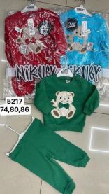 Komplet niemowlęcy Turecka (74-86/12kpt)