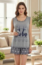 Piżama damska  (M-3XL/10kpt)