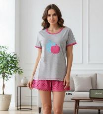 Piżama damska  (S-2XL/10kpt)