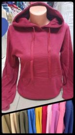 Bluzy z kapturem damskie (S-XL/12szt)