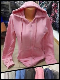 Bluzy z kapturem damskie (S-XL/12szt)